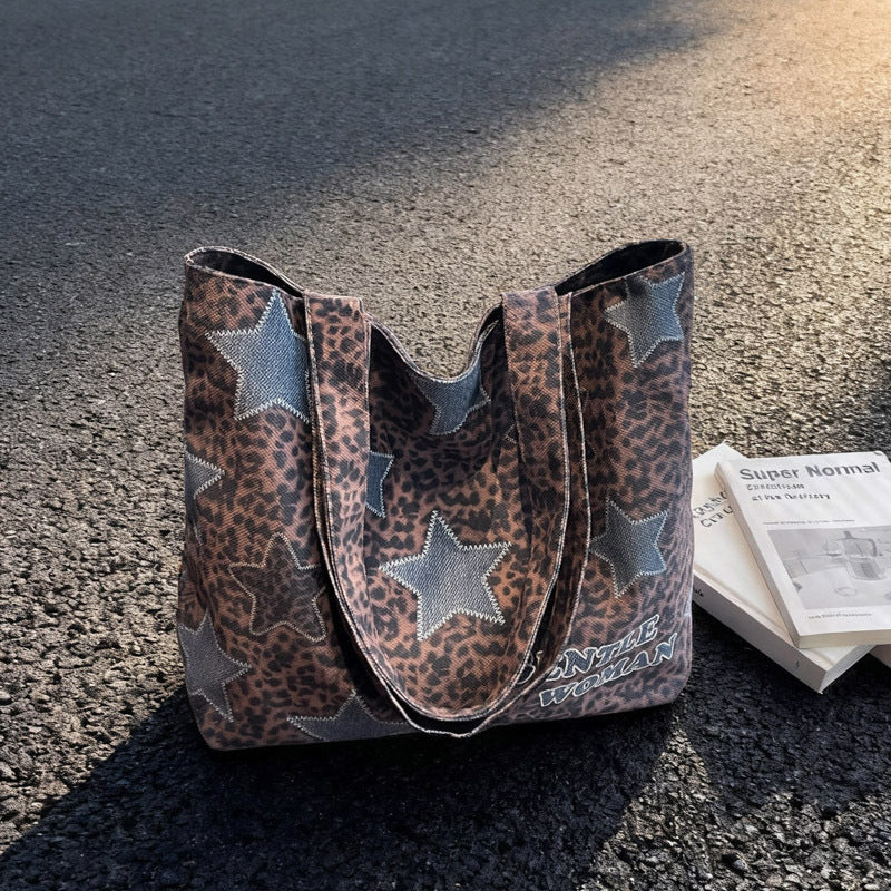 Chic Denim Patchrk Tragetasche Brehn