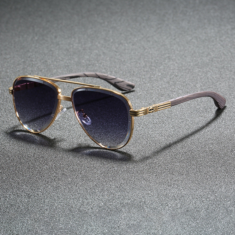 Damen modische Piloten-Sonnenbrille mit ergonomischem Design Brehn