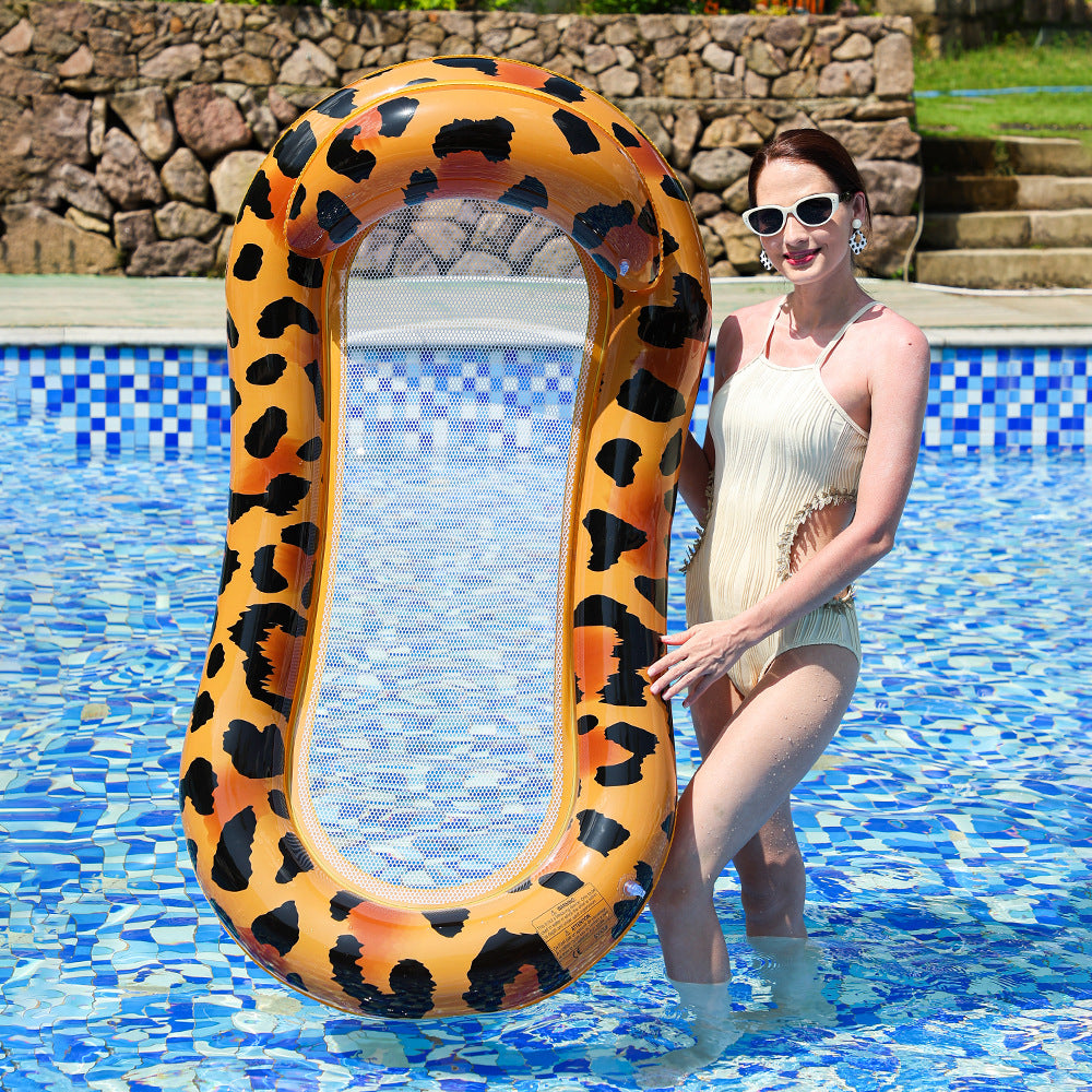 Damen Aufblasbare Luxus-Schwimminsel mit Sonnenschutz Brehn
