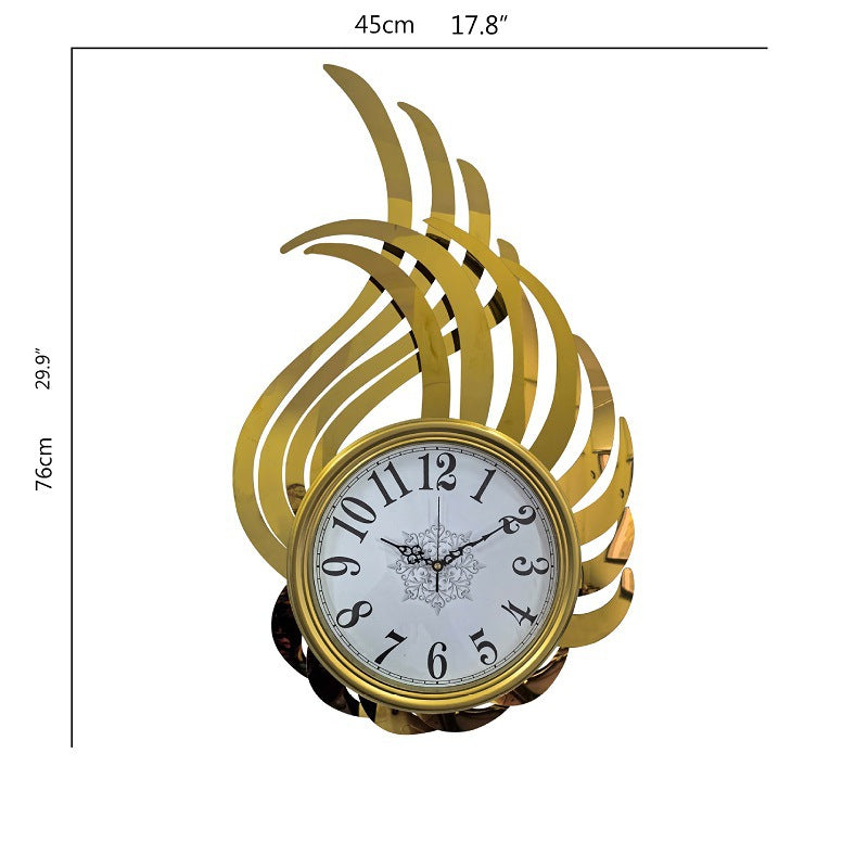 Moderne Künstlerische Wanduhr Brehn