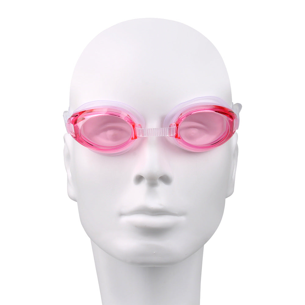 Schwimmbrille mit Kratzfesten Gläsern und Verstellbarem Headstrap Brehn