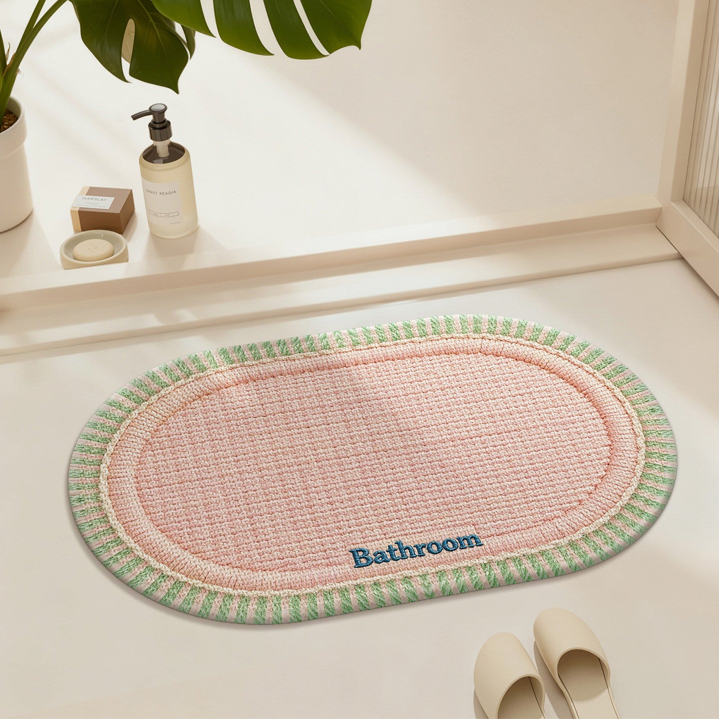 Umweltfreundliche Badezimmermatte Brehn