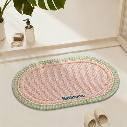 Umweltfreundliche Badezimmermatte Brehn