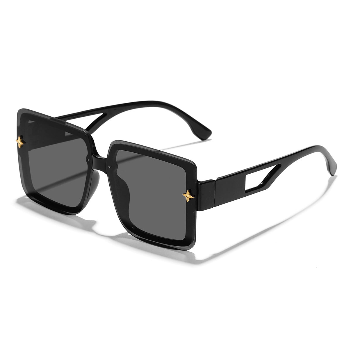 Damen modische quadratische Sonnenbrille mit elegantem Rahmen Brehn