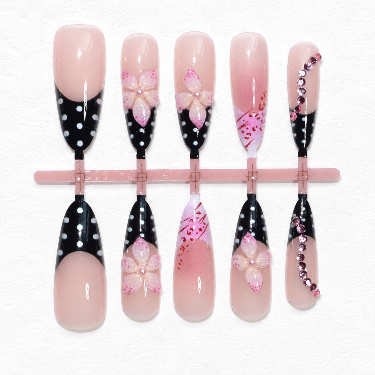 Premium Nagelstecker mit floralen Motiven Brehn