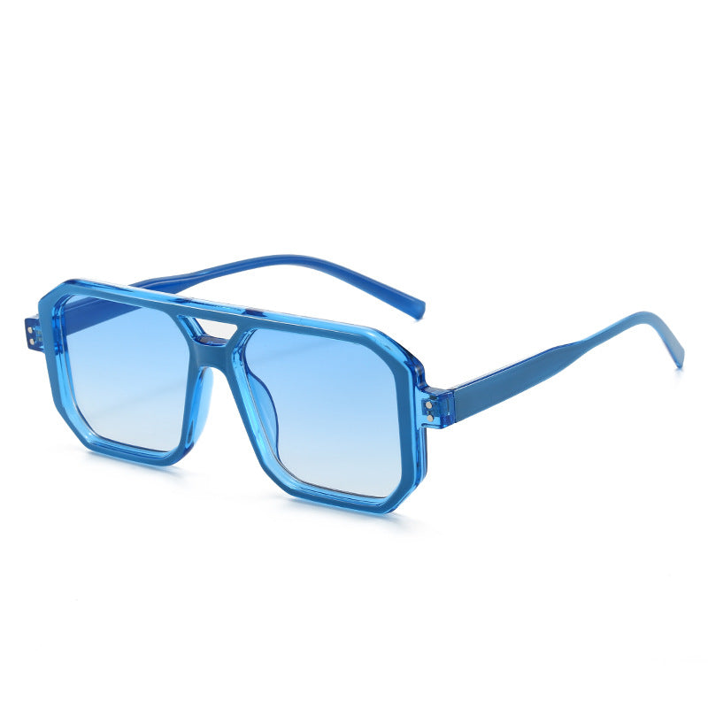 Damen modische Sonnenbrille im modernen achtkantigen Design Brehn