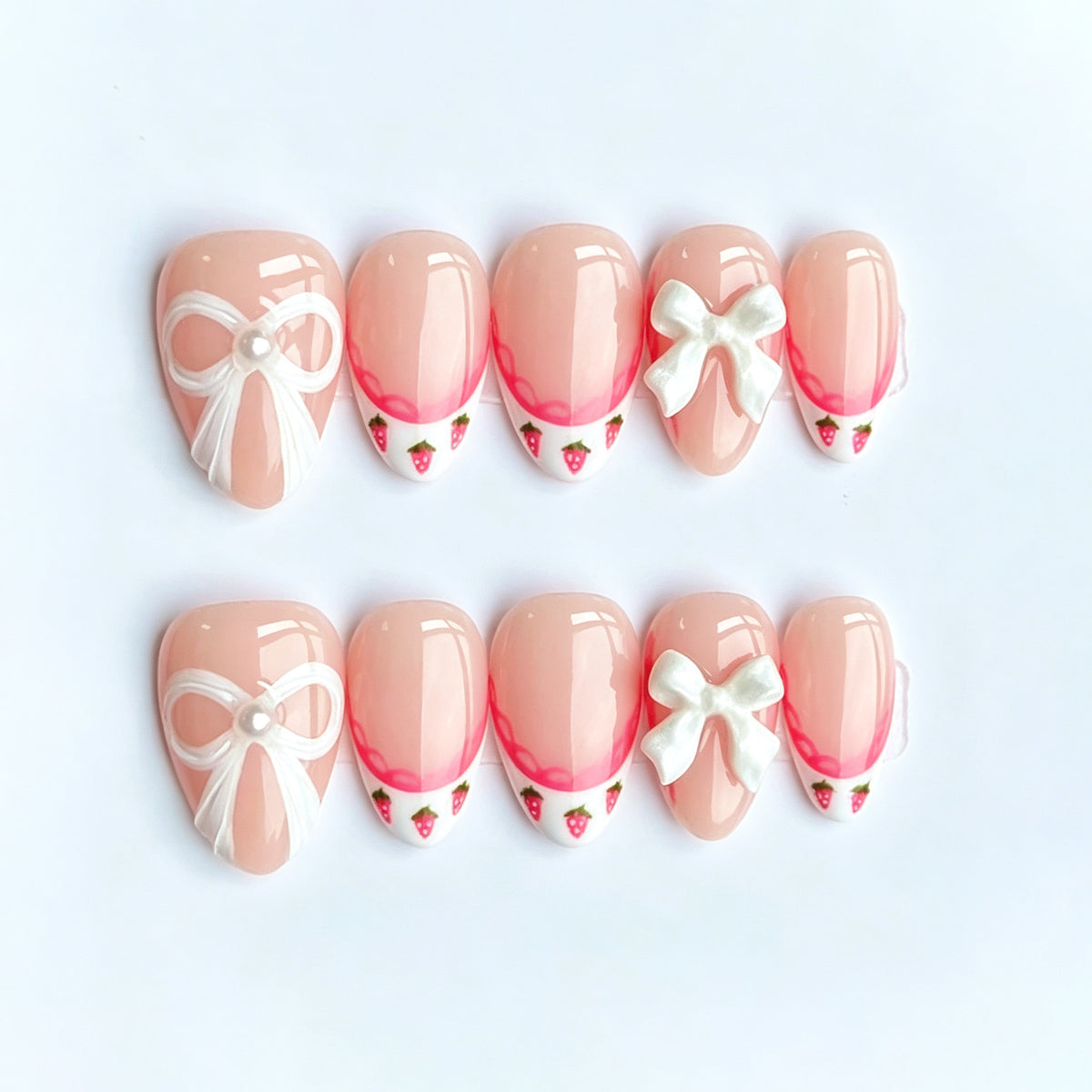 Manuelles dekoratives Aufkleber-Nagelkunst-Set
