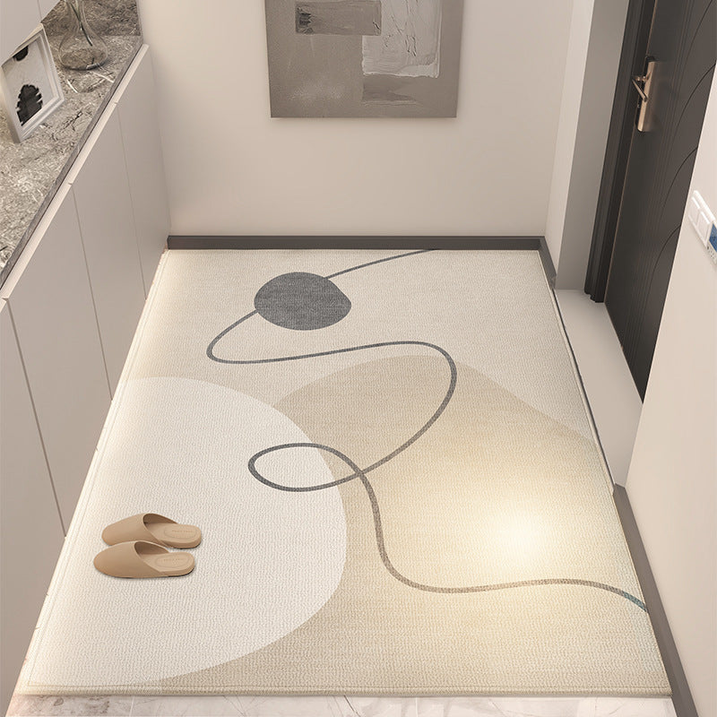 Stylischer geometrischer Teppich