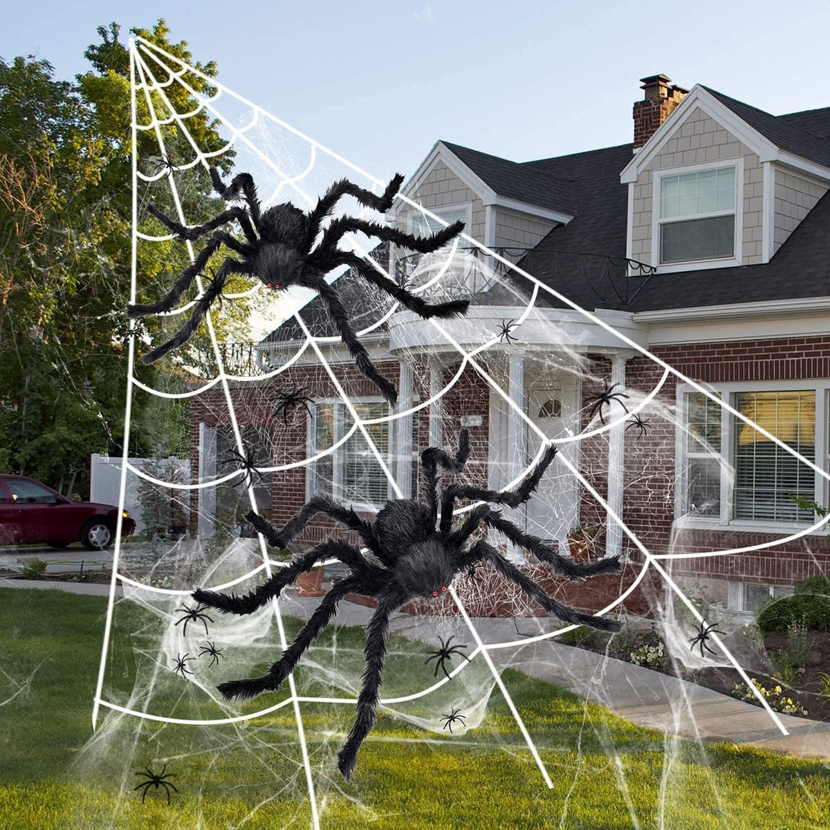 Halloween Dekorative Spinne Brehn