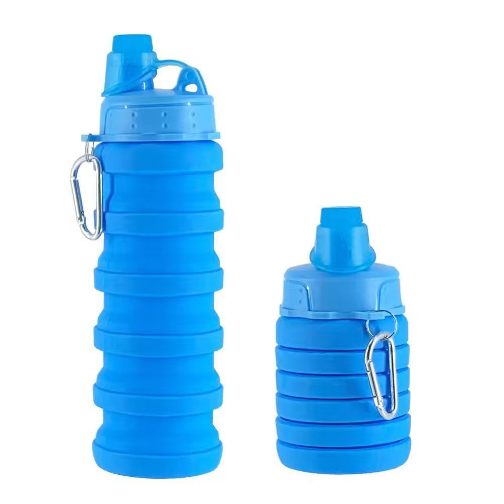 Damen zusammenfaltbare Silikon-Trinkflasche Brehn