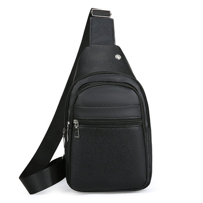 Premium Leder Sling Rucksack Brehn