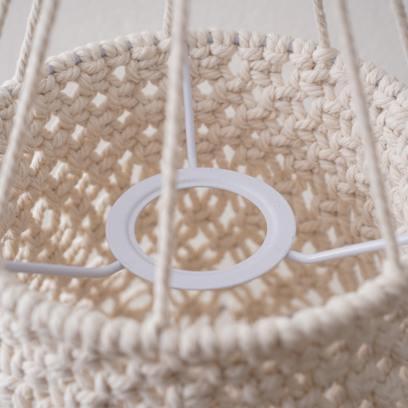 Macramé Pendelleuchte Schirm Brehn