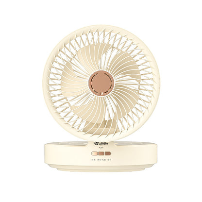 Kompakter oszillierender Tischventilator Brehn
