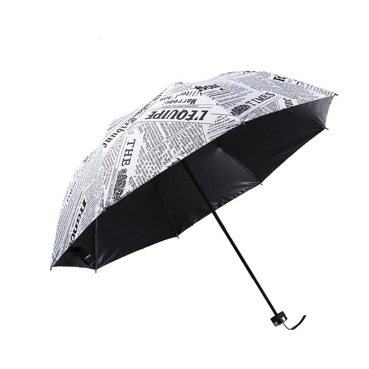 Damen Designer Regenschirm mit innovativem Faltmechanismus Brehn