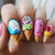 Kunstvolle Eiscreme Nagelkunst Brehn