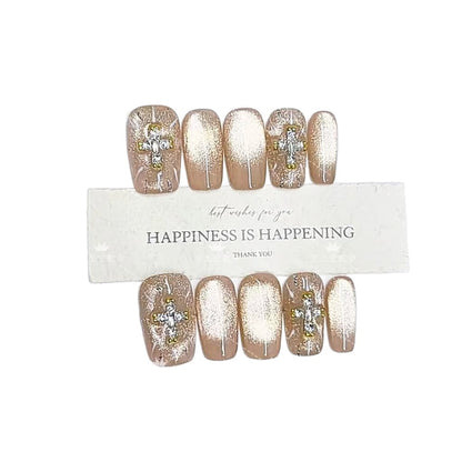 Premium Nagelkunst Set mit Glitzer und ikonischen Designs Brehn