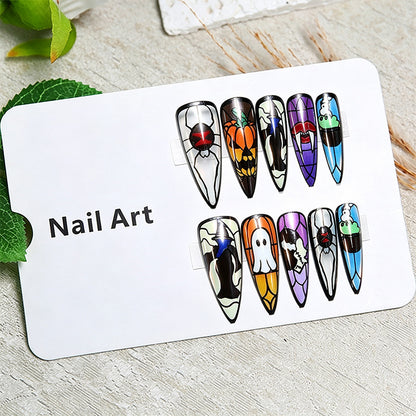Kunstvolle Nagelspitzen mit Eiscreme-Design Brehn