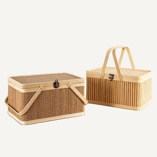 Praktischer Aufbewahrungskorb Aus Rattan Brehn