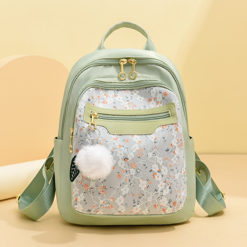 Blumenmuster Casual Rucksack Brehn