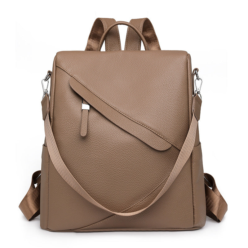 Eleganter Leder Laptop-Rucksack Brehn