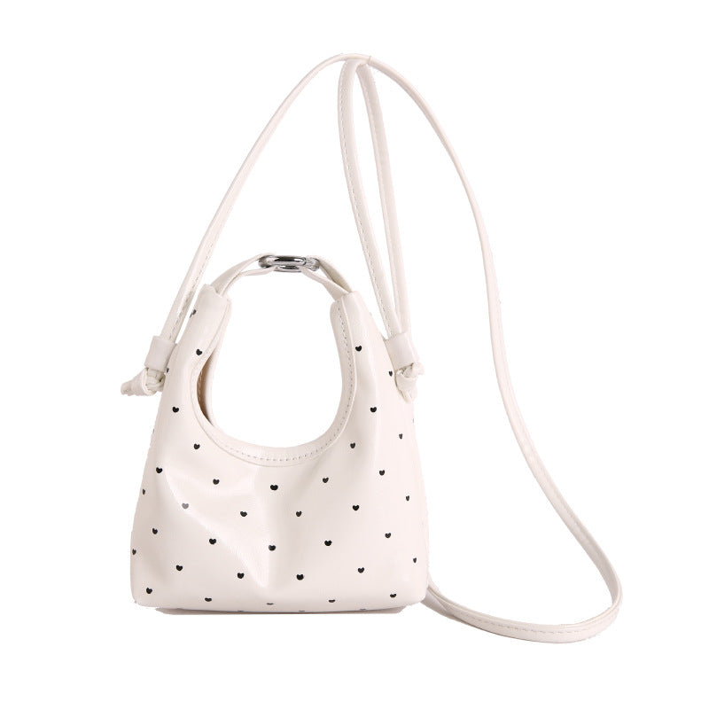 WoCute Herz-Muster Mini Schultertasche Brehn