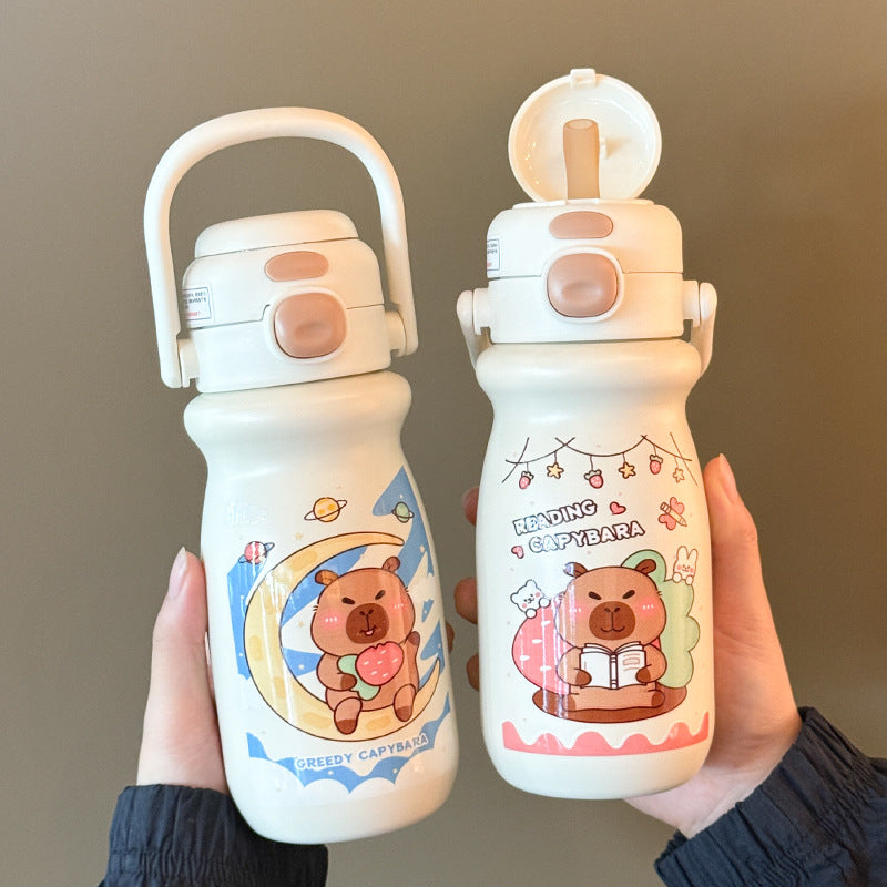 Damen isolierte Trinkflasche mit tierfreundlichem Design Brehn