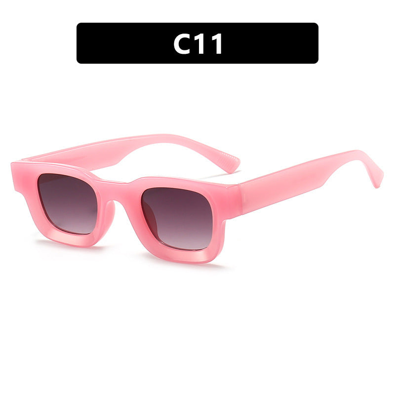 Damen modische Sonnenbrille im eleganten, kantigen Design Brehn