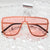 Damen Extravagante Oversized-Sonnenbrille Brehn