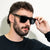 Damen Modische Sonnenbrille im zeitgemäßen Quadratdesign Brehn