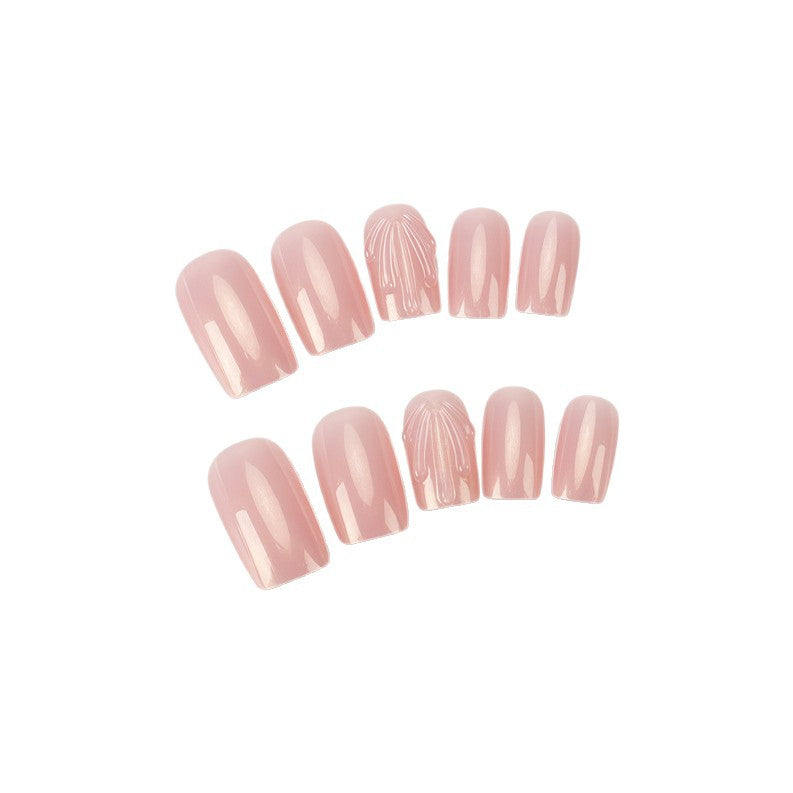 Künstlerische Gel-Nagelerweiterungen Brehn