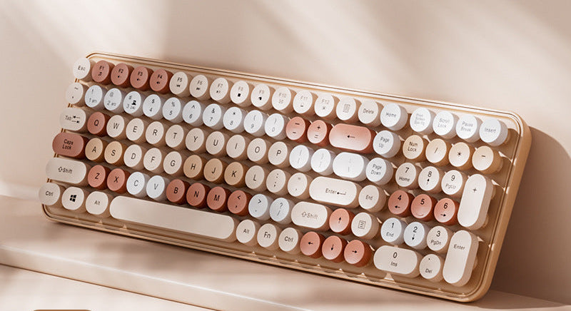 Kabelloses Retro-Tastatur Brehn