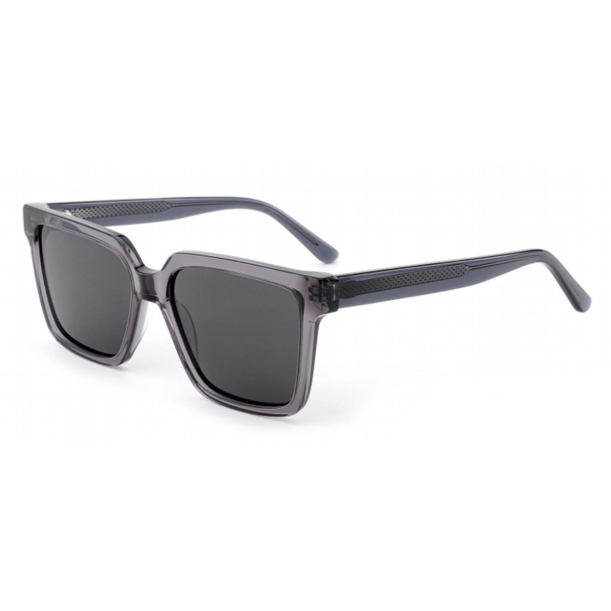 Damen quadratische Sonnenbrille mit modernem Kunststoffrahmen und UV-Schutz Brehn