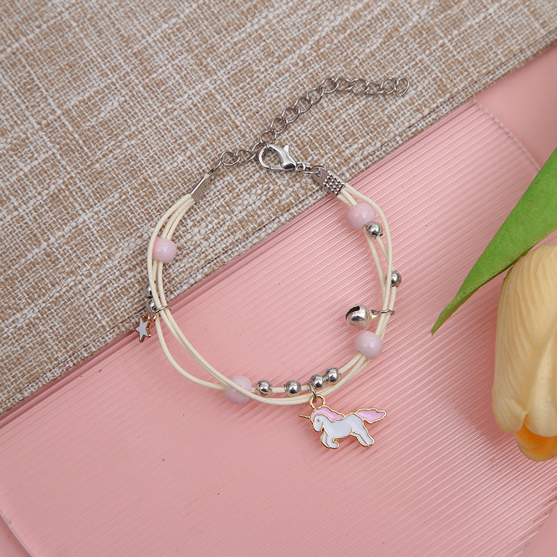 Elegante Einhorn Charm Armband Brehn