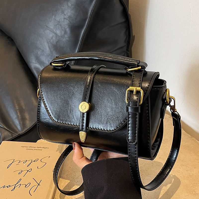 Chice Leder Crossbody Brehn