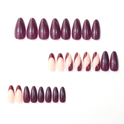 Elegante Farbverlauf-Nagelkunst-Fingerdesign Brehn