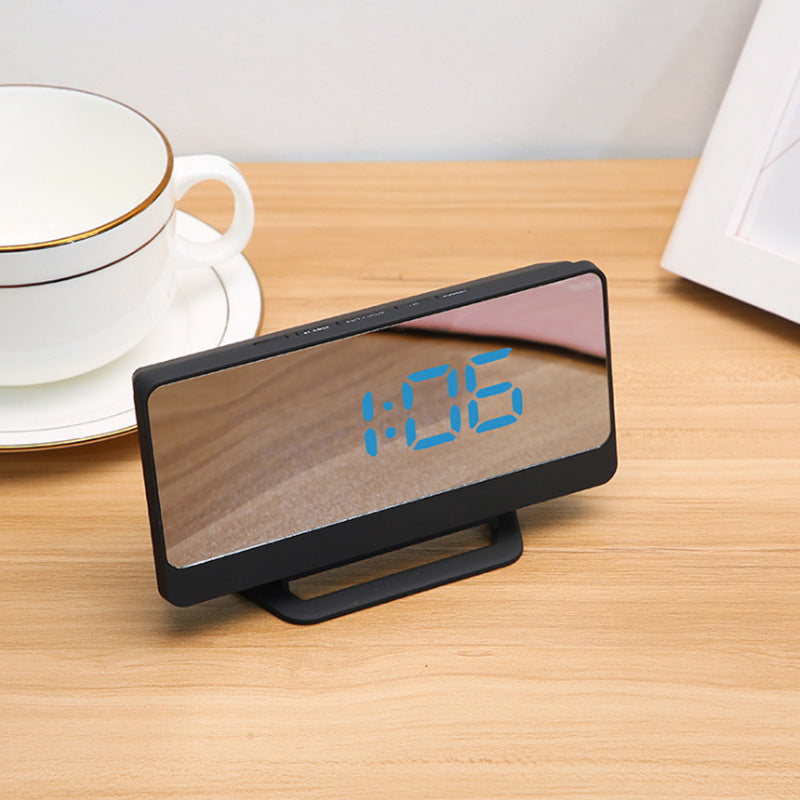Digitaler Alarmwecker mit Spiegel-Display und Snooze-Funktion Brehn