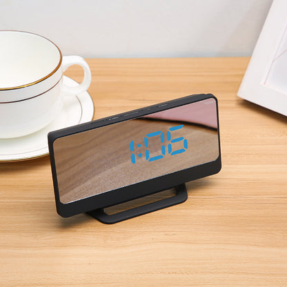 Digitaler Alarmwecker mit Spiegel-Display und Snooze-Funktion Brehn