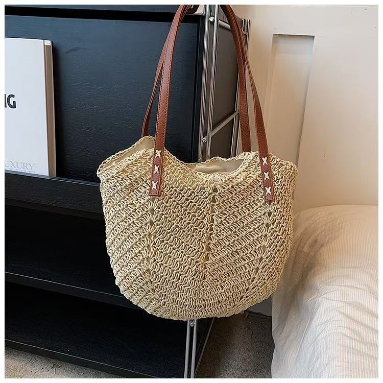 Handtasche mit Raffiniertem Geflecht Brehn