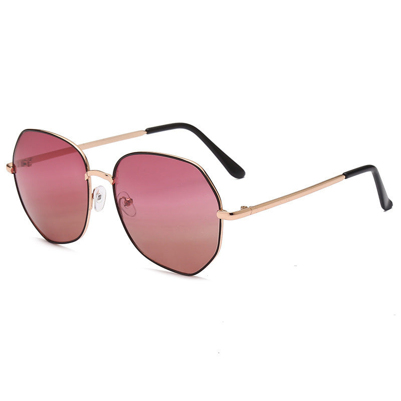 Damen modische Sonnenbrille mit achtckiger Form und polarisierten Gläsern Brehn