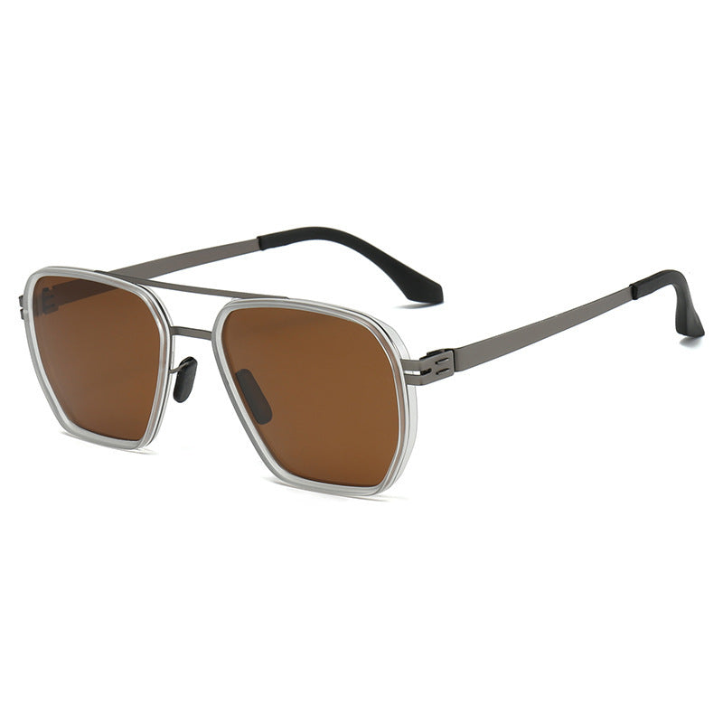 Damen moderne oversized quadratische Sonnenbrille Brehn
