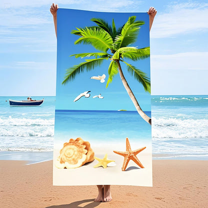 Künstlerisches Strandtuch Brehn