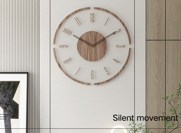 Brehn | Skandinavische Stile Holzwanduhr - WoodWave