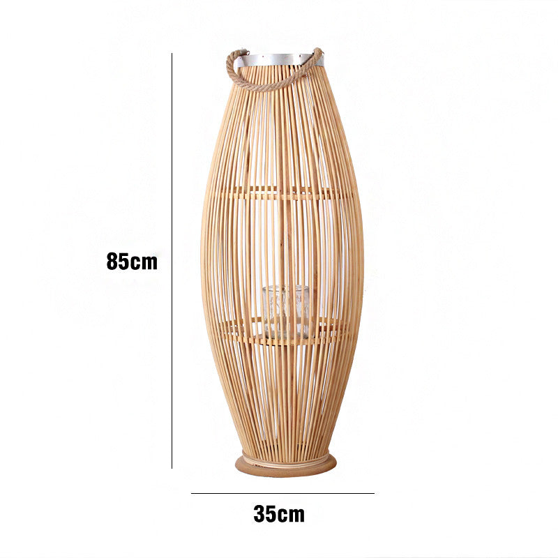 Elegante Rattan-Laterne Brehn