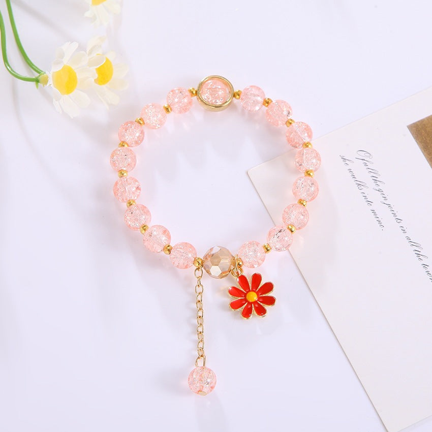 Elegantes Armband mit Blumenanhänger Brehn