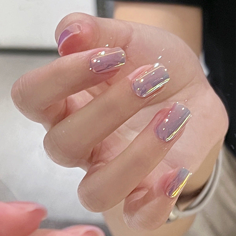 Premium mit Strass verzierten Press-On Nägel Brehn