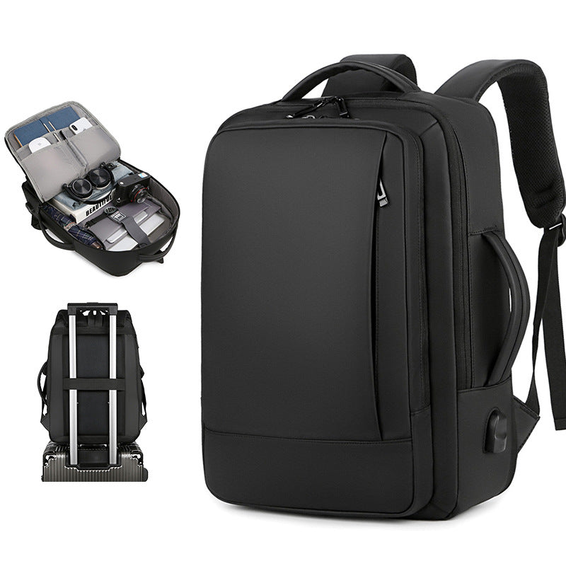 Eleganter Business-Rucksack mit Intelligentem Stauraum und Schützendem Laptopfach Brehn