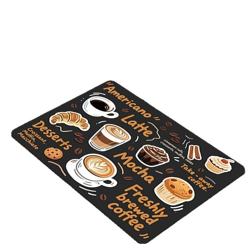 Kaffee-Themen Küchenmatte Brehn
