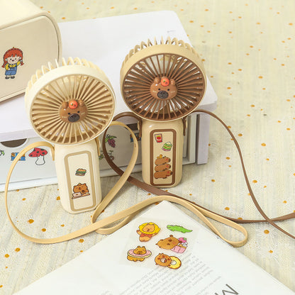 Unisex Tragbarer Handventilator mit niedlichem Tierdesign Brehn