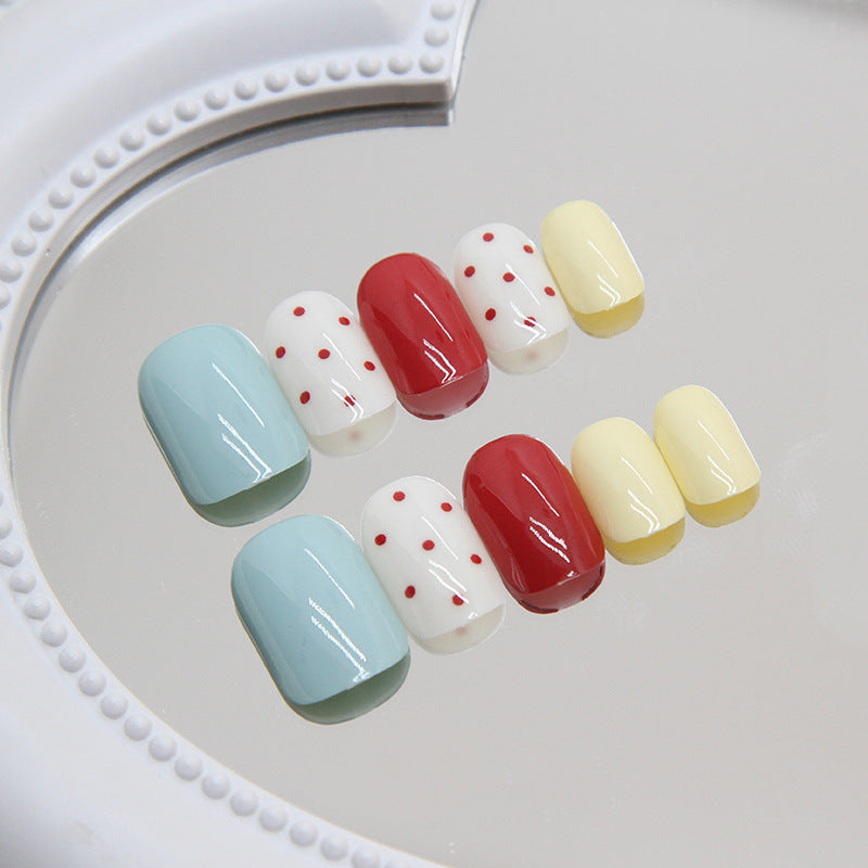 Süßes Pünktchen Nagelkunst Set Brehn