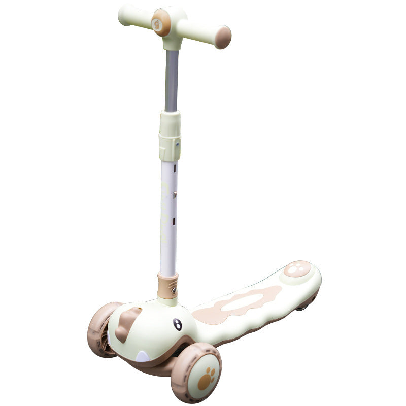 Tier-Themen Lean-to-Steer Kick Scooter Brehn